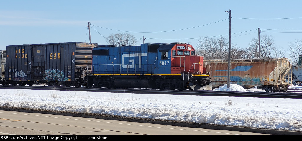 GTW 5847 CSXT 151357